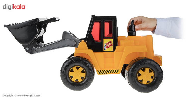 ماشین بازی زرین تویز مدل Loader C1