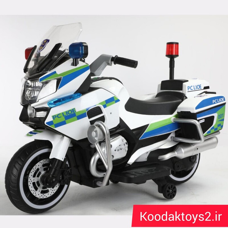 موتور شارژی پلیسی ax3062درجه یک تک موتور با قابلیت اتصال به aux sd