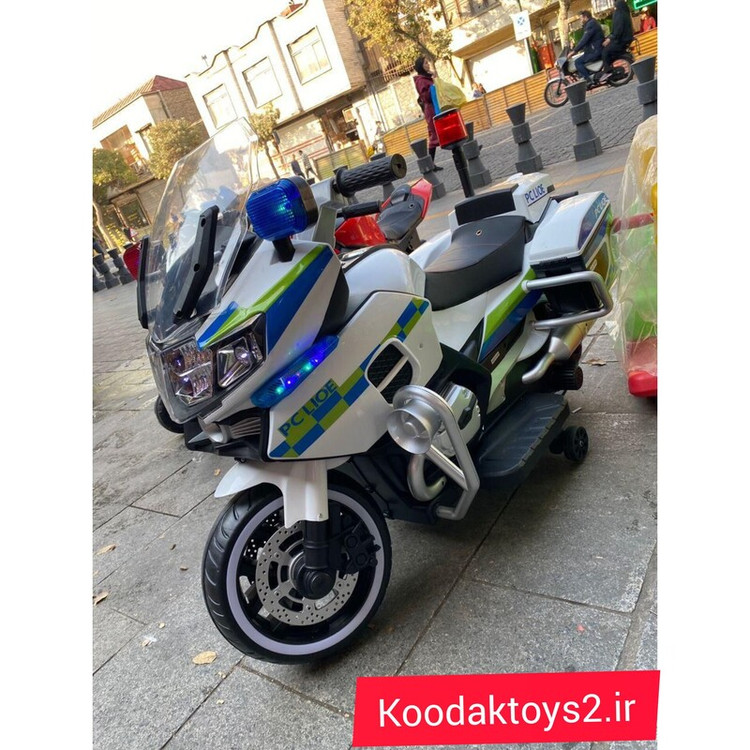 موتور شارژی پلیسی ax3062درجه یک تک موتور با قابلیت اتصال به aux sd